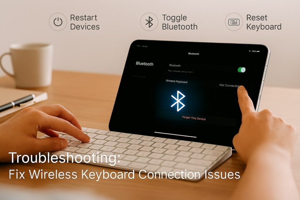 How to Connect Wireless Keyboard to iPad
