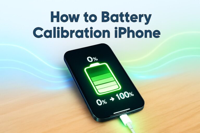 How to Battery Calibration iPhone